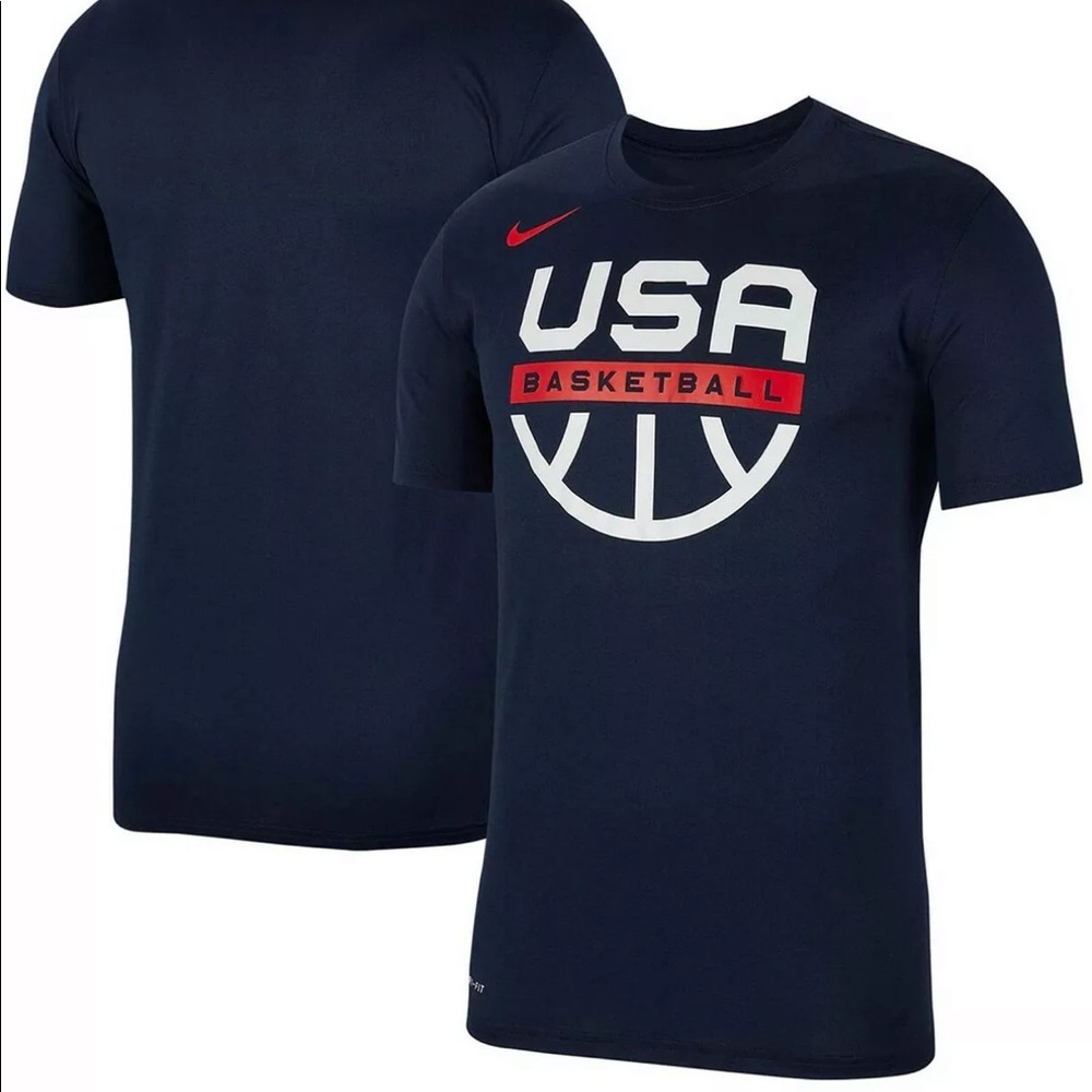 Nike USA Men's Basketball Olympic Practice T-Shirt Dry Fit Dream Team 3XL NEW
